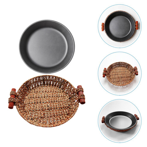 Rattankorb Rot Für Restaurants 1 Set 2