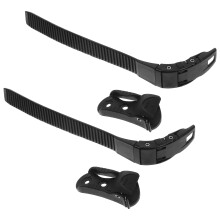 2 Stück Rollschuhzubehör Universal Schnalle Für Kinder Schwarz