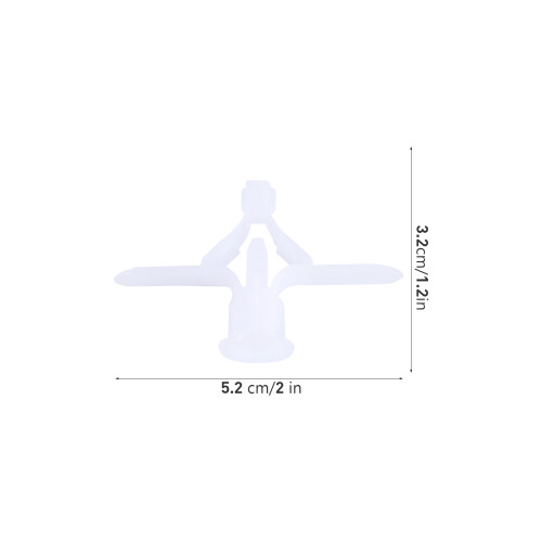 100 Flugzeugexpansionsrohranker Wanddübel 1