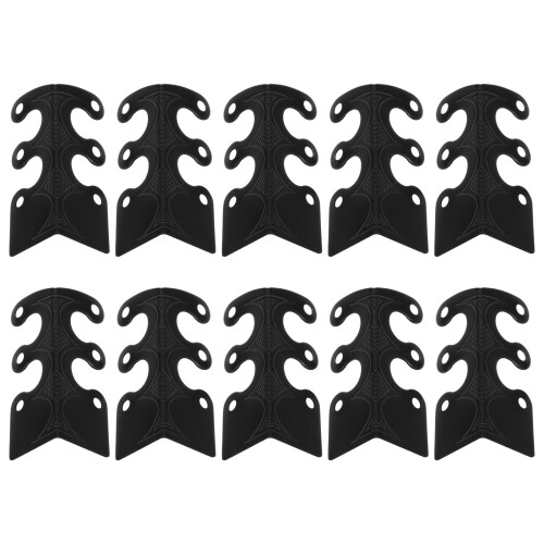 10 Eckenschutz Schwarz Eisen