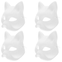 20 Tiermasken Halbe Katzenmaske Selber Machen Papiermaske