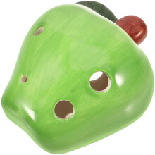 Adult Ocarina Musikinstrument Grün Keramik 1 Satz
