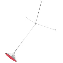 Silverts -Fahnenmast Fahnen Metall Fixierer