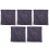 5Pièces Serviettes Multiples Coral Fleece Absorbantes Maison 3