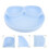 Fork Spoon Avondmaalsplaat Set Kind Silicagel Fruit Dienblad 2