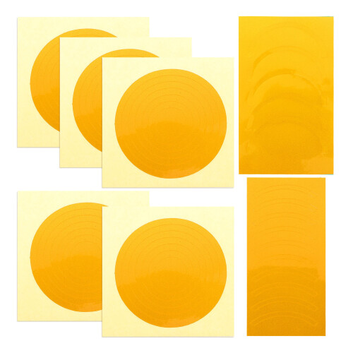 7 Pressuremeter Sticker Waarschuwingsindicator Reflecterend Label 2