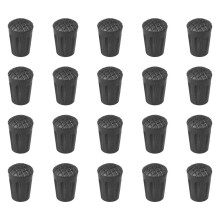 20 Set Rubber Tips Voor Trekkingstokken Antislip