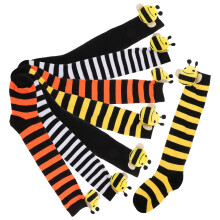 4 Paar Grappige Kniessokken Polyester Prestaties