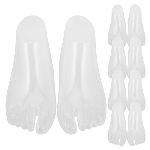 5 Paar Kinder Schuhstütze Fuß Display