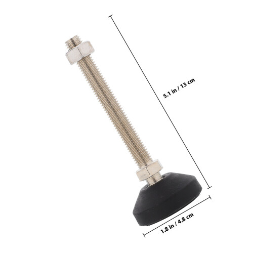 4Stück Höhenverstellbare Möbel-Lagerbecher Nylon 1
