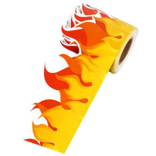 Flame Border Sticker Für Klassenzimmer