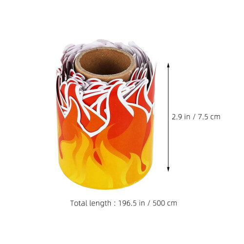 Flame Border Sticker Für Klassenzimmer 2