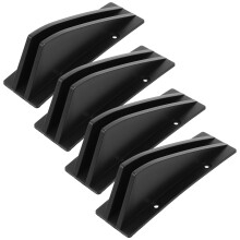 4 Stoßfängerschutz Anhängerkupplungsabdeckung Auto Spoiler