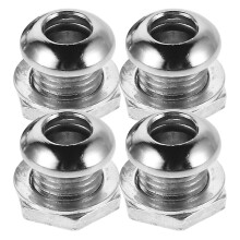 4 Kleine Belüftungsschraube Für Trommel 1,70x1,70x1,50 Cm Silber