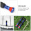 Unbranded Tubeless Ventieldopje Multi Core Fietsadapter 6