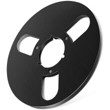 Black Tape Reel 1-Pack Aluminiumlegering 10,61x10,61x0,59 Inch