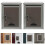 2 Stuks Suggestiedoos Aluminiumlegering Metaal 8