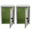 2 Stuks Suggestiedoos Aluminiumlegering Metaal 9