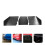 1Set Zwarte Aluminium Shark Fin Achterbumper Diffuser Spoiler Auto 4