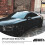 1Set Zwarte Aluminium Shark Fin Achterbumper Diffuser Spoiler Auto 9