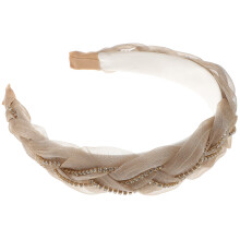 Organza Haarband Voor Vrouwen'S'S Plastic Licht Luxe Haar Ring