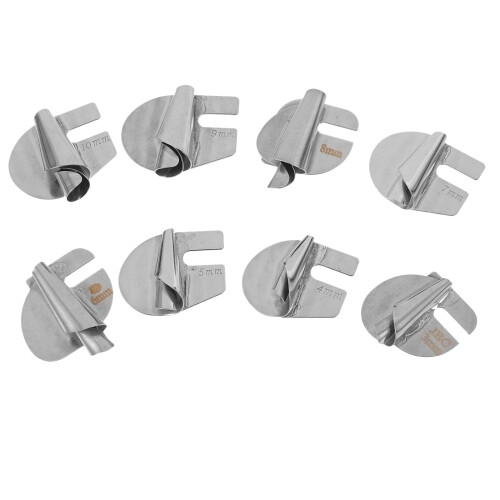 8 Teile Nähzubehör Rollkantenfuß Curler