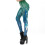 Mermaid Scale Leggings Damen Hose Multi 1 7