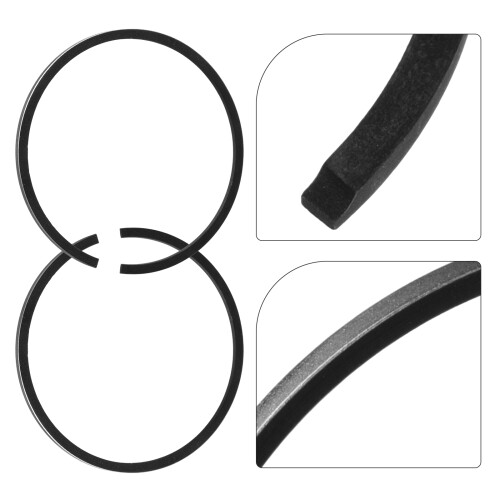 2 Zuiger Ring Boot Accessoires Motor Marine Zwart 1
