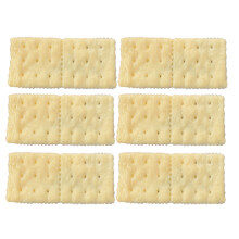 6St Simulation Biscuits Dessert Spielzeug Aus Pvc