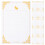 Papier D'écriture Vintage Motif Durable 4