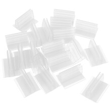 20Set Schildhalter Transparent Für Fotos