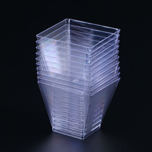 40Stk Jelly Cup Nachtisch Cup Mousse Cup Portion Cup Joghurt Cup 1