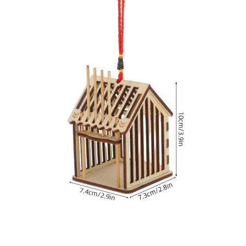 1pcs Wooden Cage For Storage And Display 1