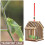 1pcs Wooden Cage For Storage And Display 8