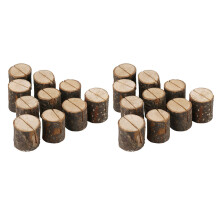 50 Runde Holzhalter Für Desktop Fotoaufsteller Und Menükarten