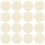 24Stk Selbstklebende Doppelseitige Runde Klebepads Acryl Transparent 1