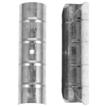 Drapery Rod Connector Joints Pole Rod Silber 2er Pack