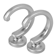 Space Saver Vorhang Halter Haken Silber 2 Stk 1,9 Zoll