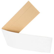 Wandborder Aufkleber Weiß PVC 1 Satz