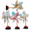 4 Auto Armaturenbrett Ornamente 6