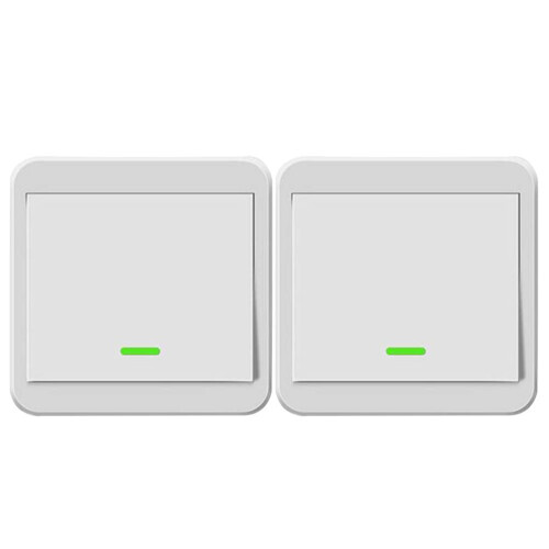 1Set Panel Smart Wandleuchte Weiß