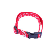 3Stück Weihnachtsbedrucktes Nylon Halsband Für Welpen Xl