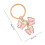 - Métal Rose, Décor Pour Sac Et 2