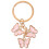 - Métal Rose, Décor Pour Sac Et 4