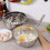 Obstsalatbehälter Gemüseschüssel Servierfläche 11