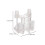 Fish Tank Accessory Wasserrohrschelle 1 Satz 2