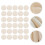 30Pièces Dessous Coton Beige Maison Cuisine 5