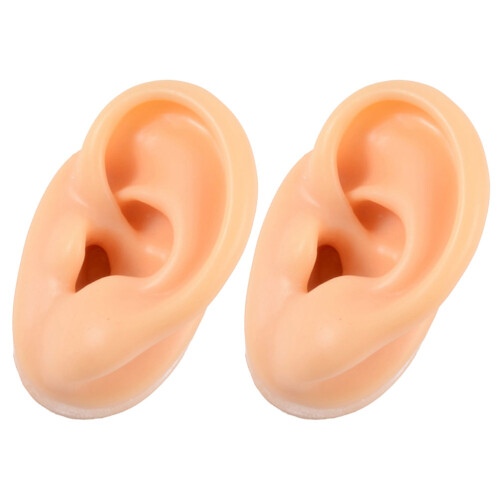 Realistisches Silikon Set Für Piercing Und Ohrringe