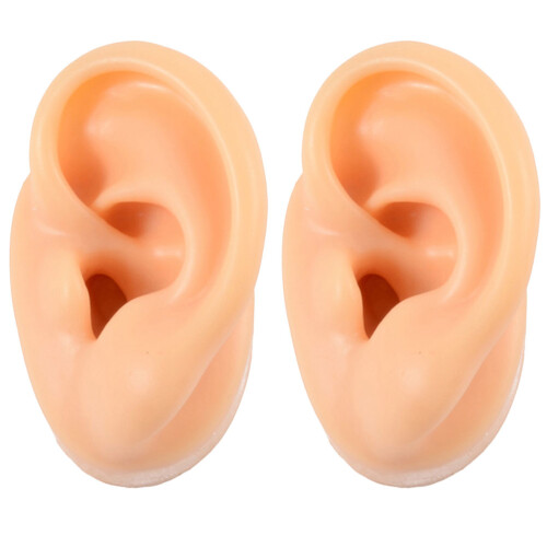 Realistisches Silikon Set Für Piercing Und Ohrringe 2