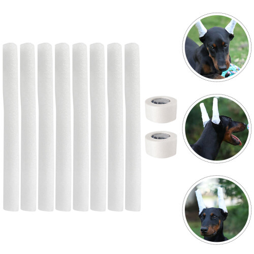 8Pz Orecchie Cane Bastoncini in Schiuma Comodi E Resistenti 1